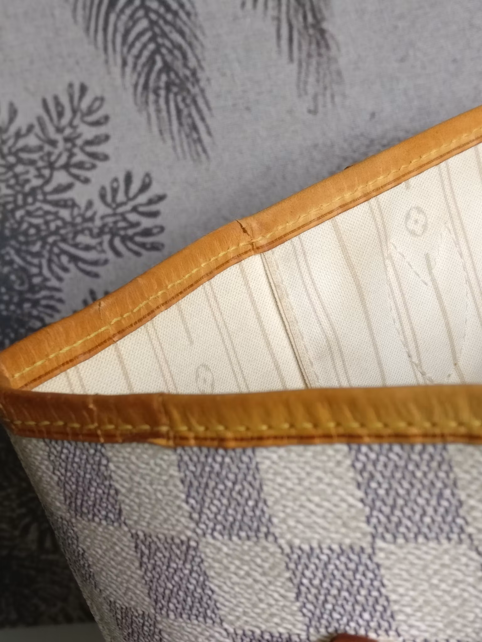 Louis Vuitton Neverfull MM damier azur