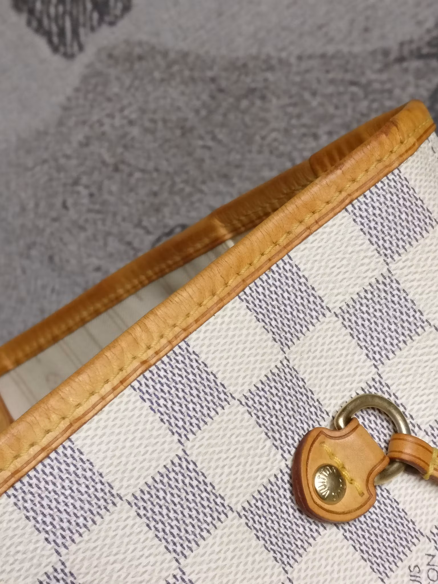 Louis Vuitton Neverfull MM damier azur