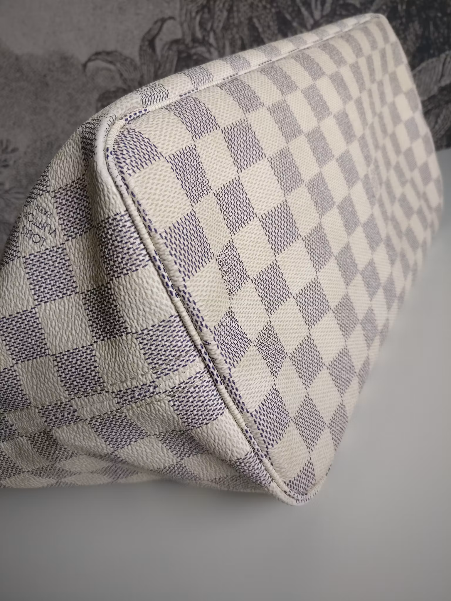 Louis Vuitton Neverfull MM damier azur
