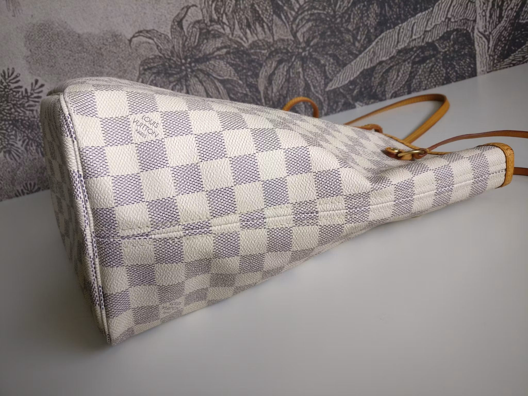 Louis Vuitton Neverfull MM damier azur