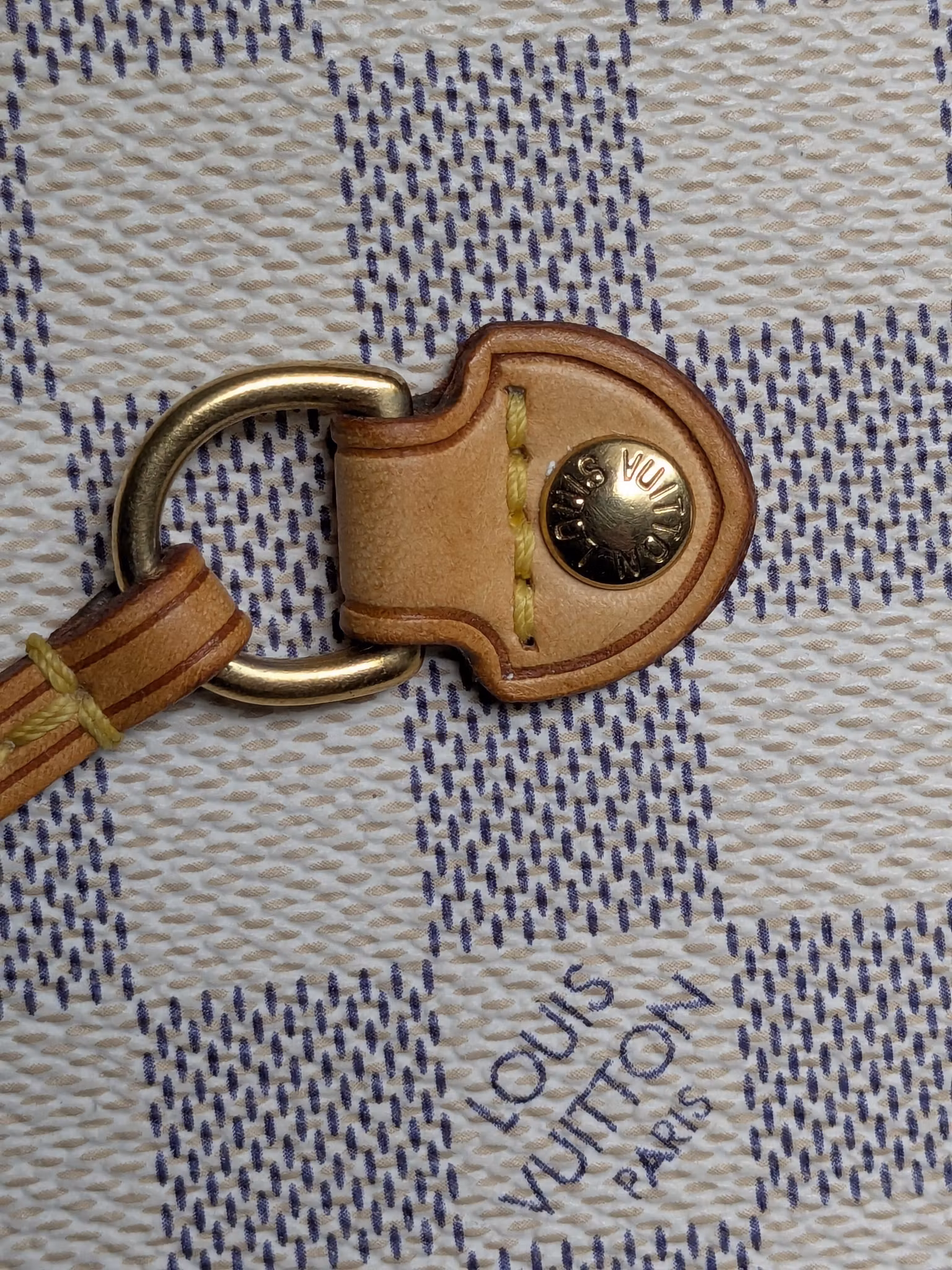 Louis Vuitton Neverfull MM damier azur