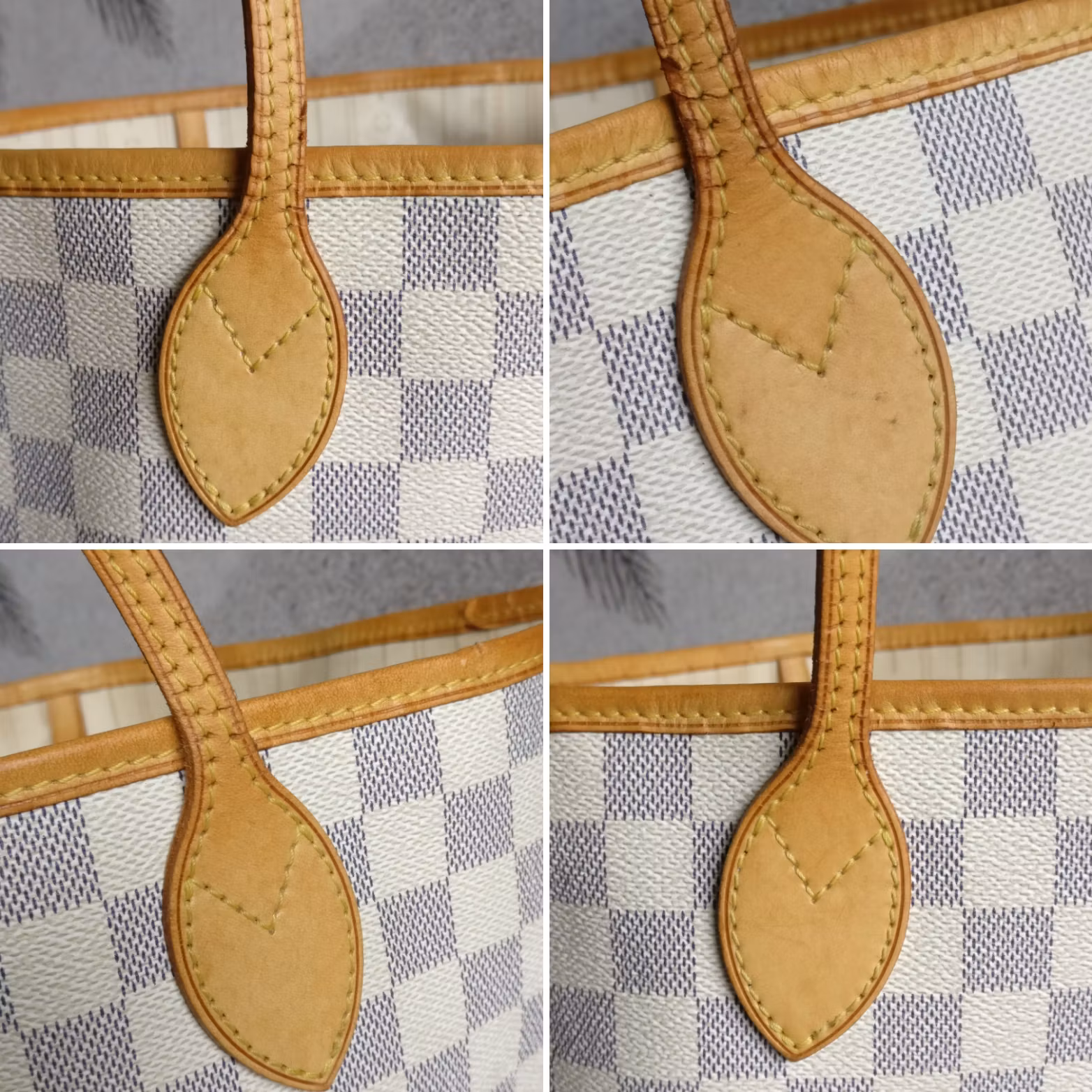 Louis Vuitton Neverfull MM damier azur