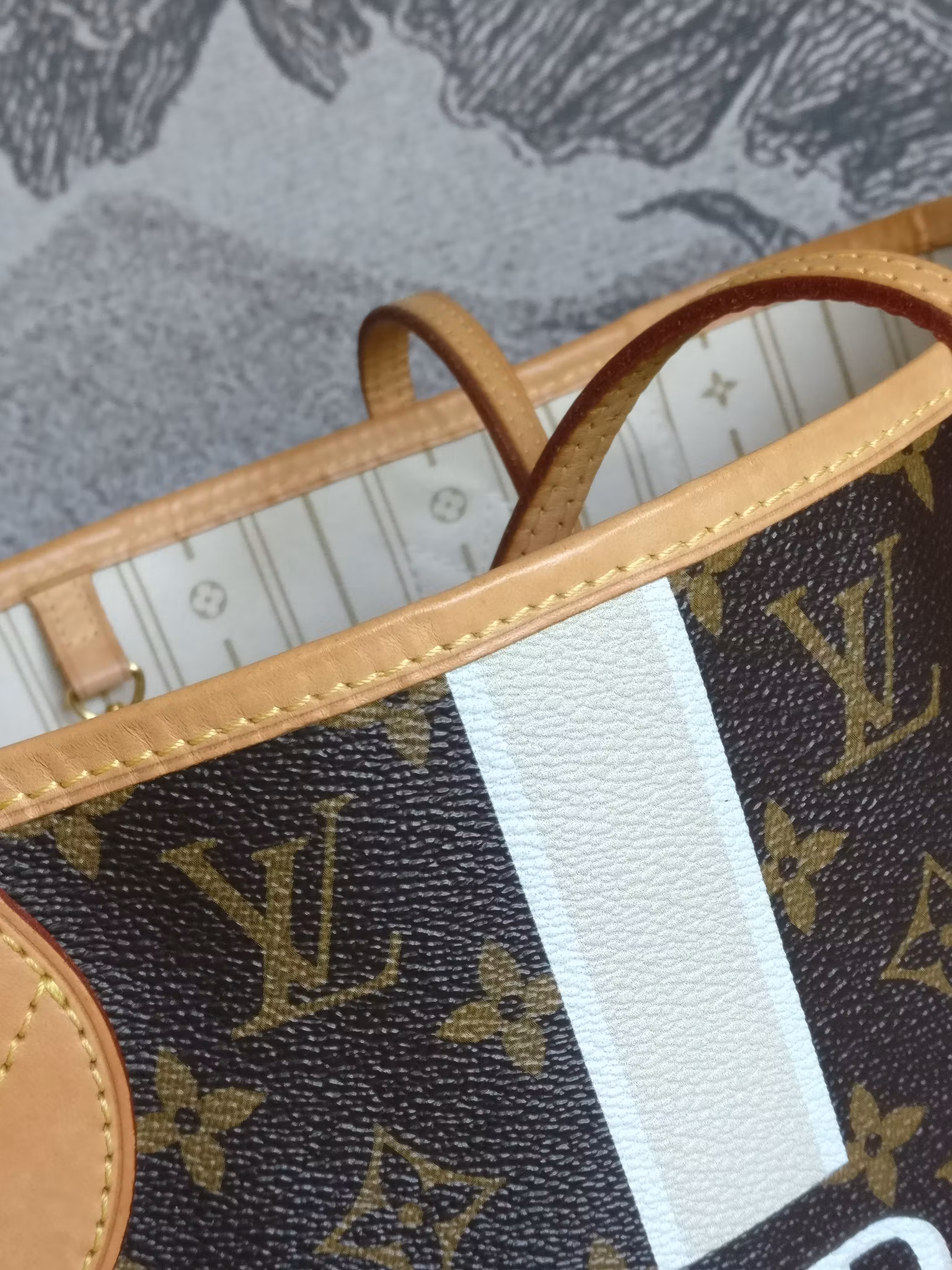 Louis Vuitton Neverfull MM My LV Heritage