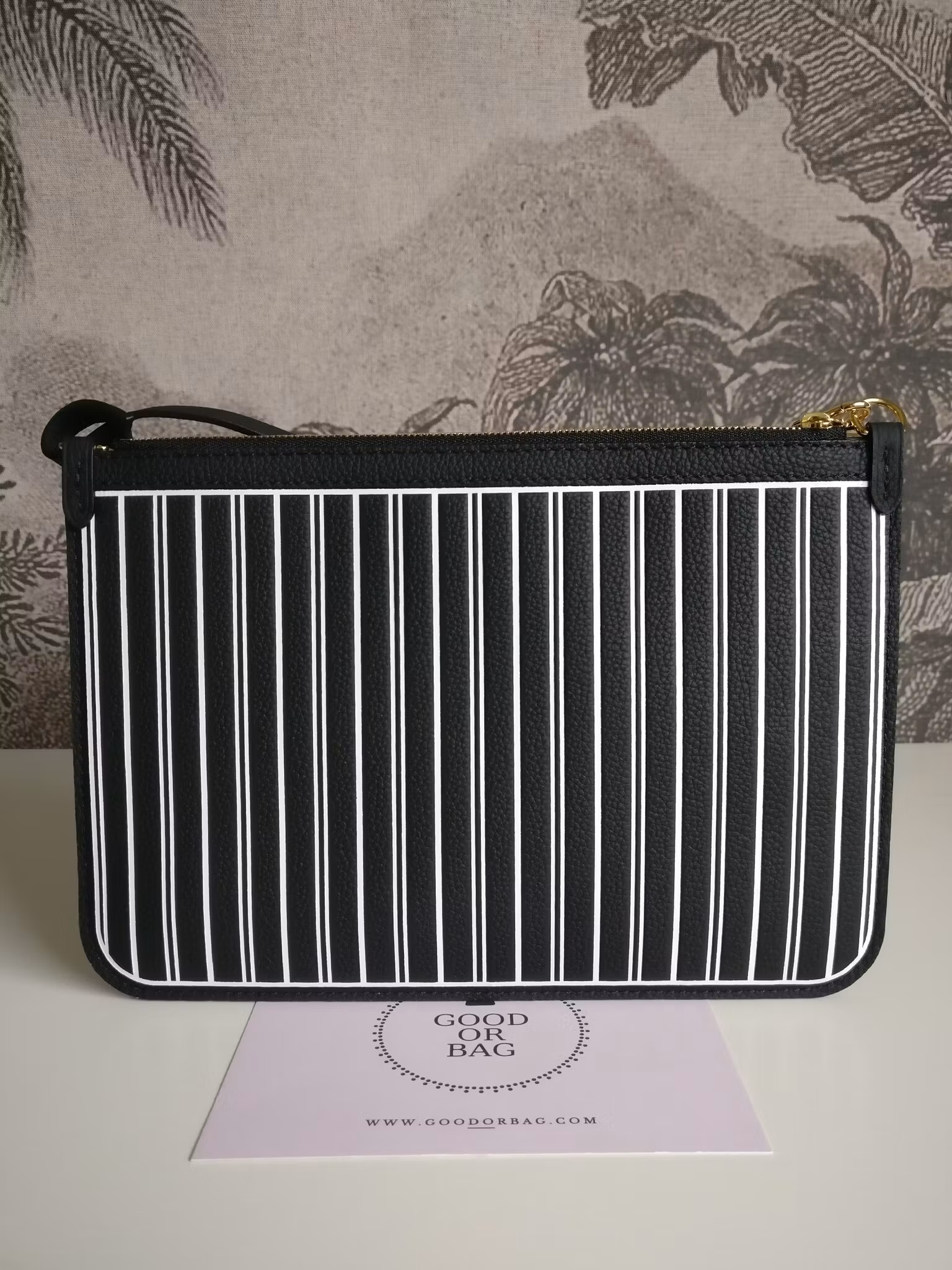 Louis Vuitton pochette Neverfull Inside Out noir