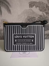 Louis Vuitton pochette Neverfull Inside Out noir