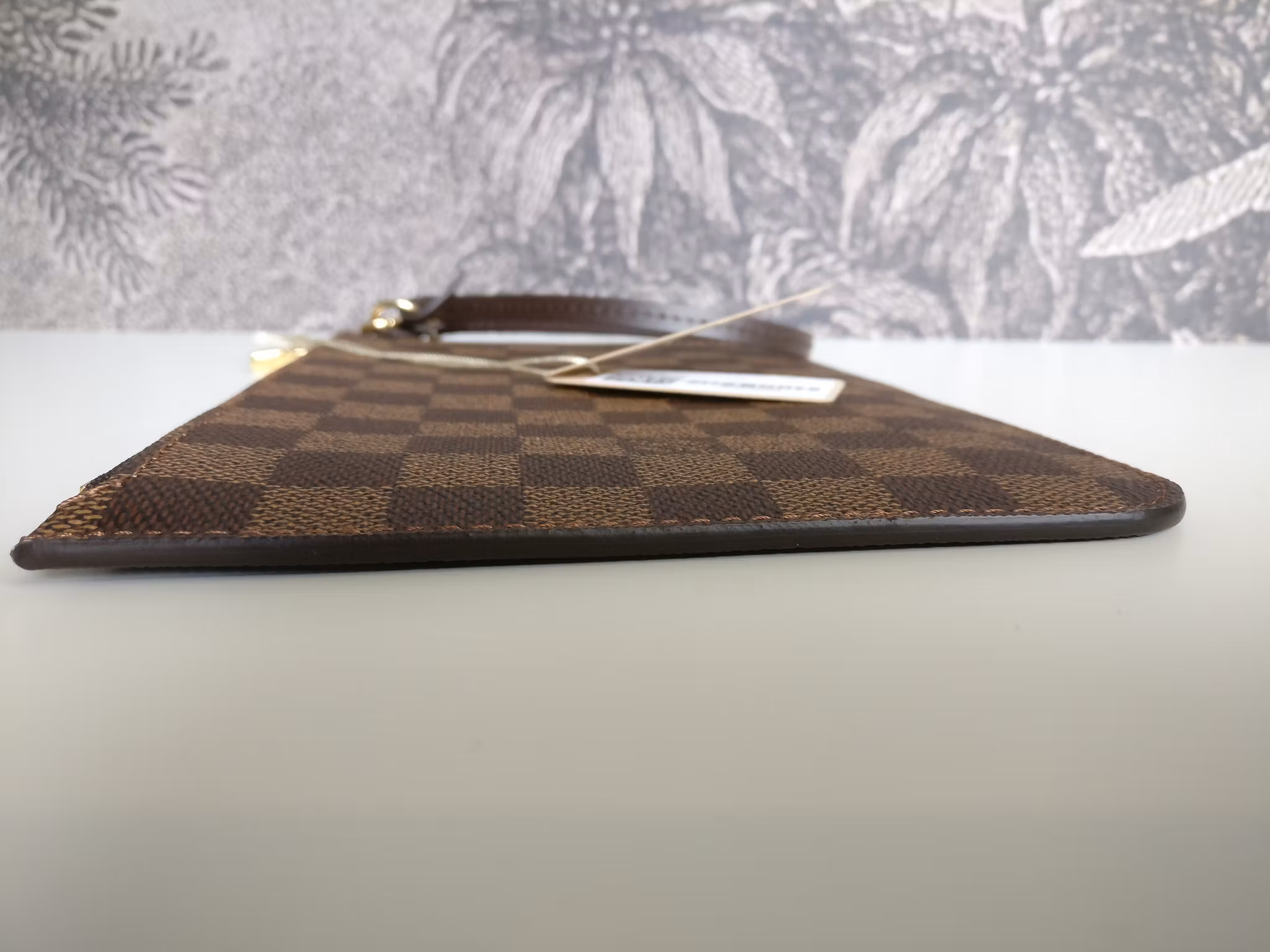 Louis Vuitton Neverfull MM pochette damier ebene