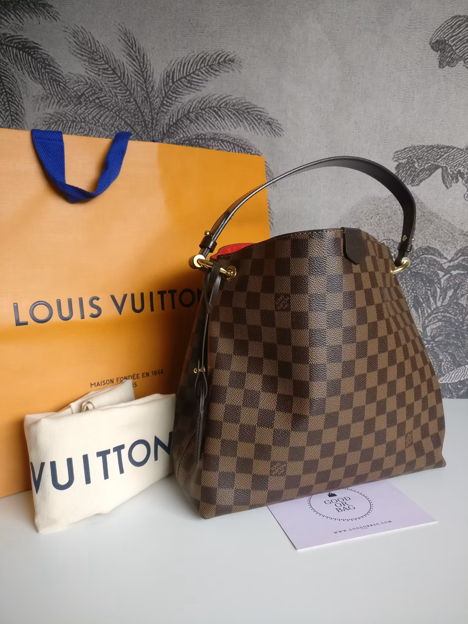 Louis Vuitton Graceful PM damier ebene