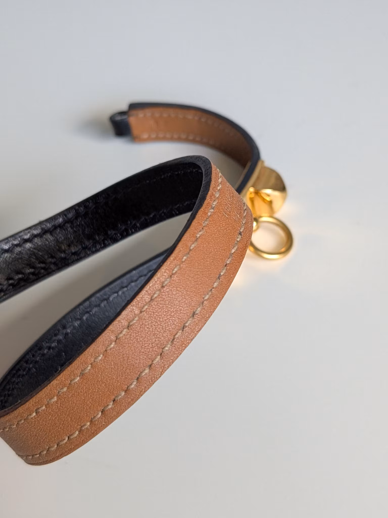 Hermes Rivale double tour bracelet