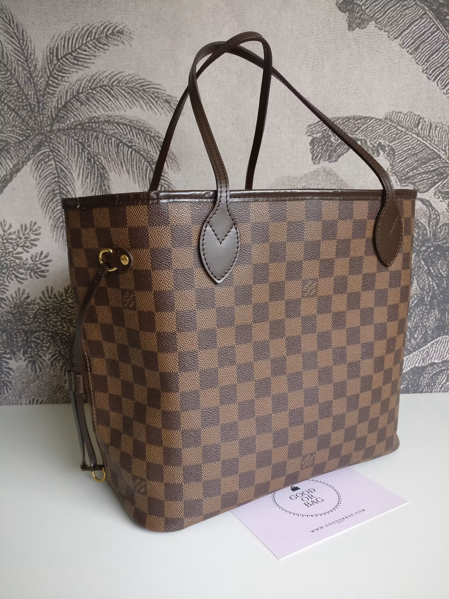Louis Vuitton Neverfull MM damier ebene