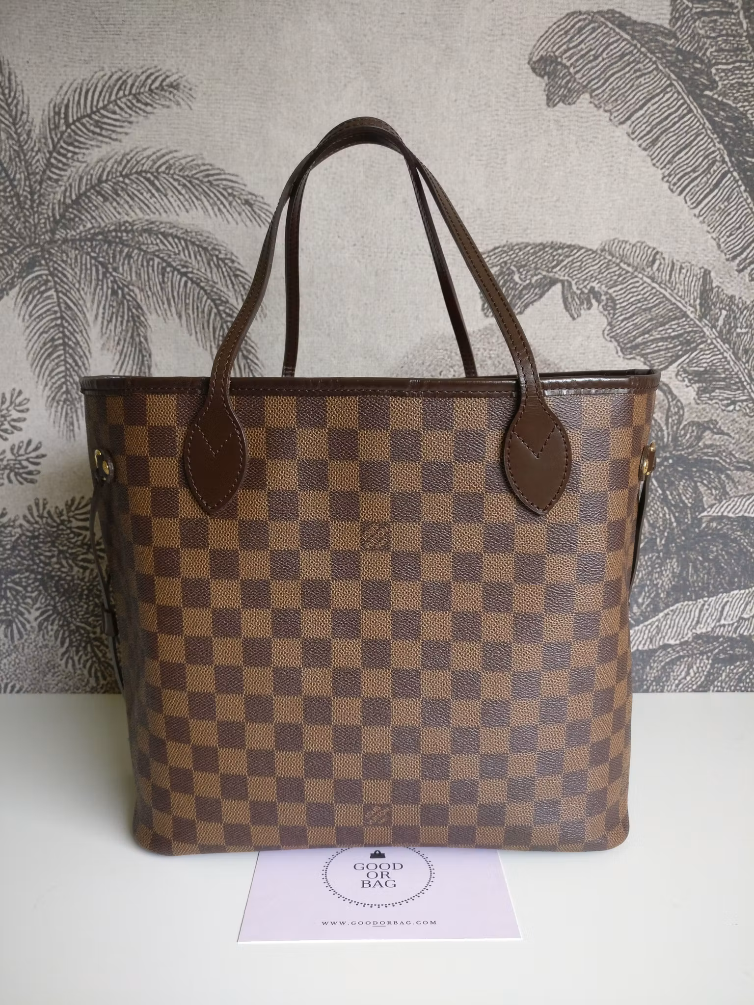 Louis Vuitton Neverfull MM damier ebene