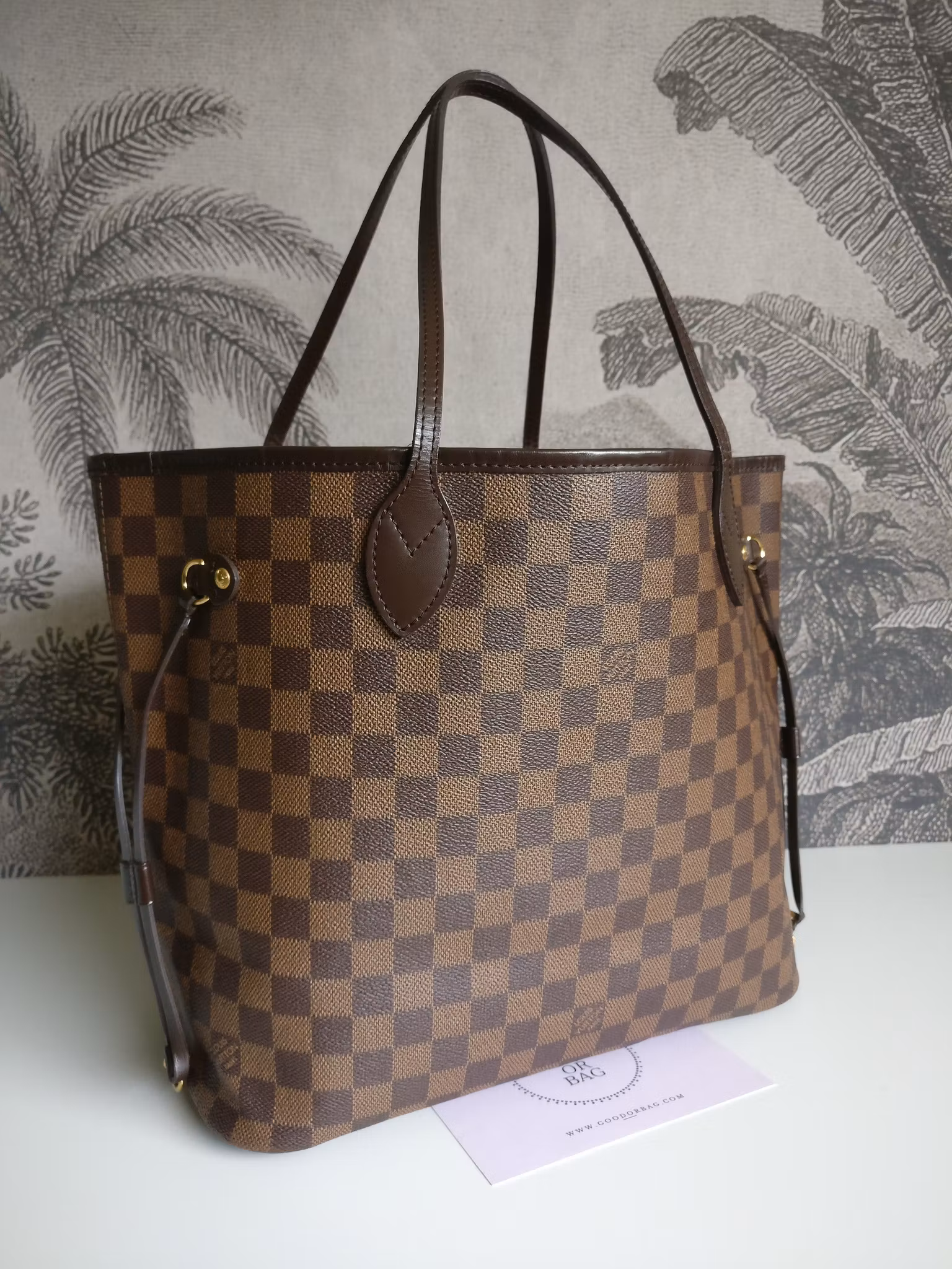 Louis Vuitton Neverfull MM damier ebene