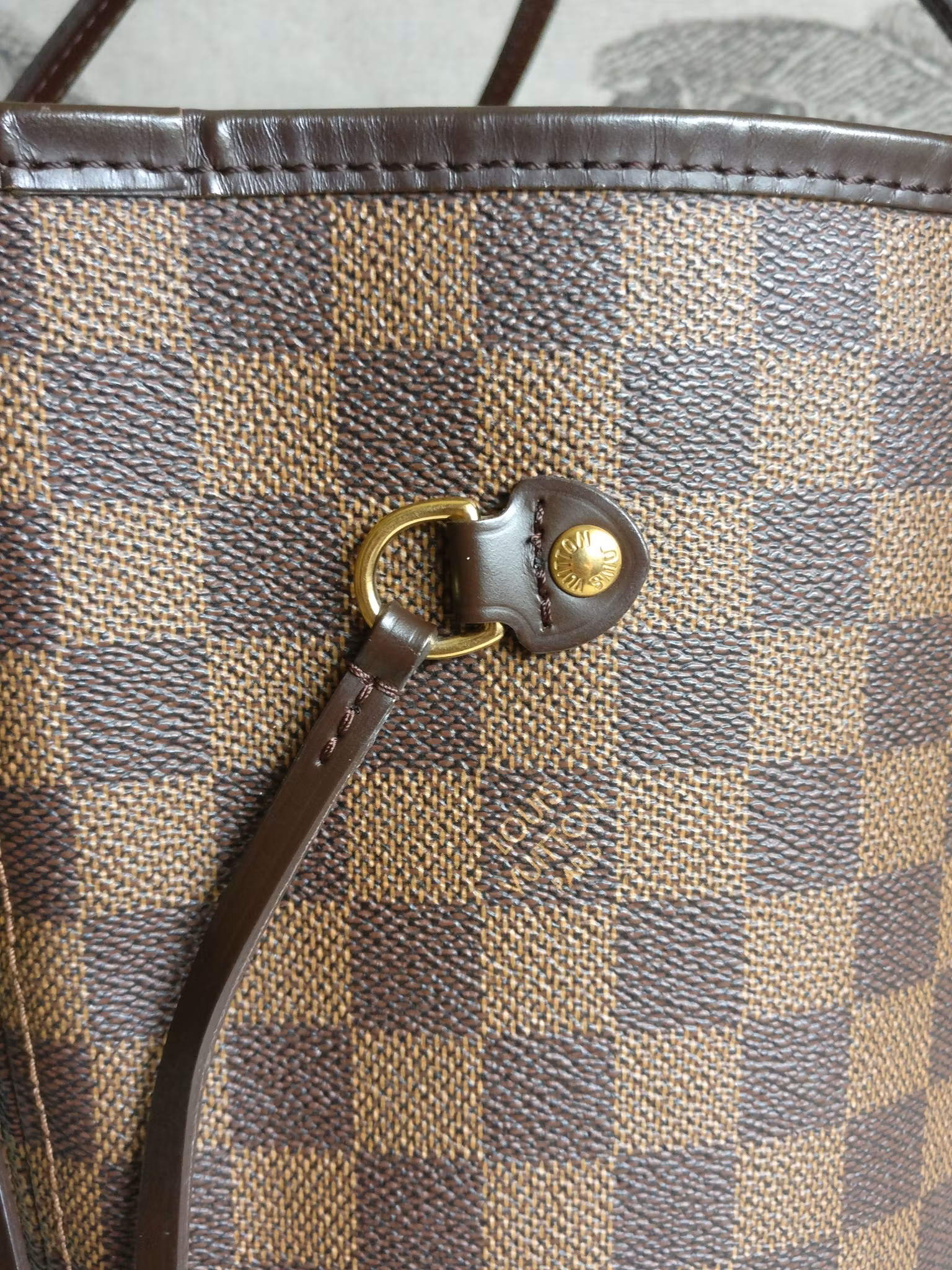 Louis Vuitton Neverfull MM damier ebene