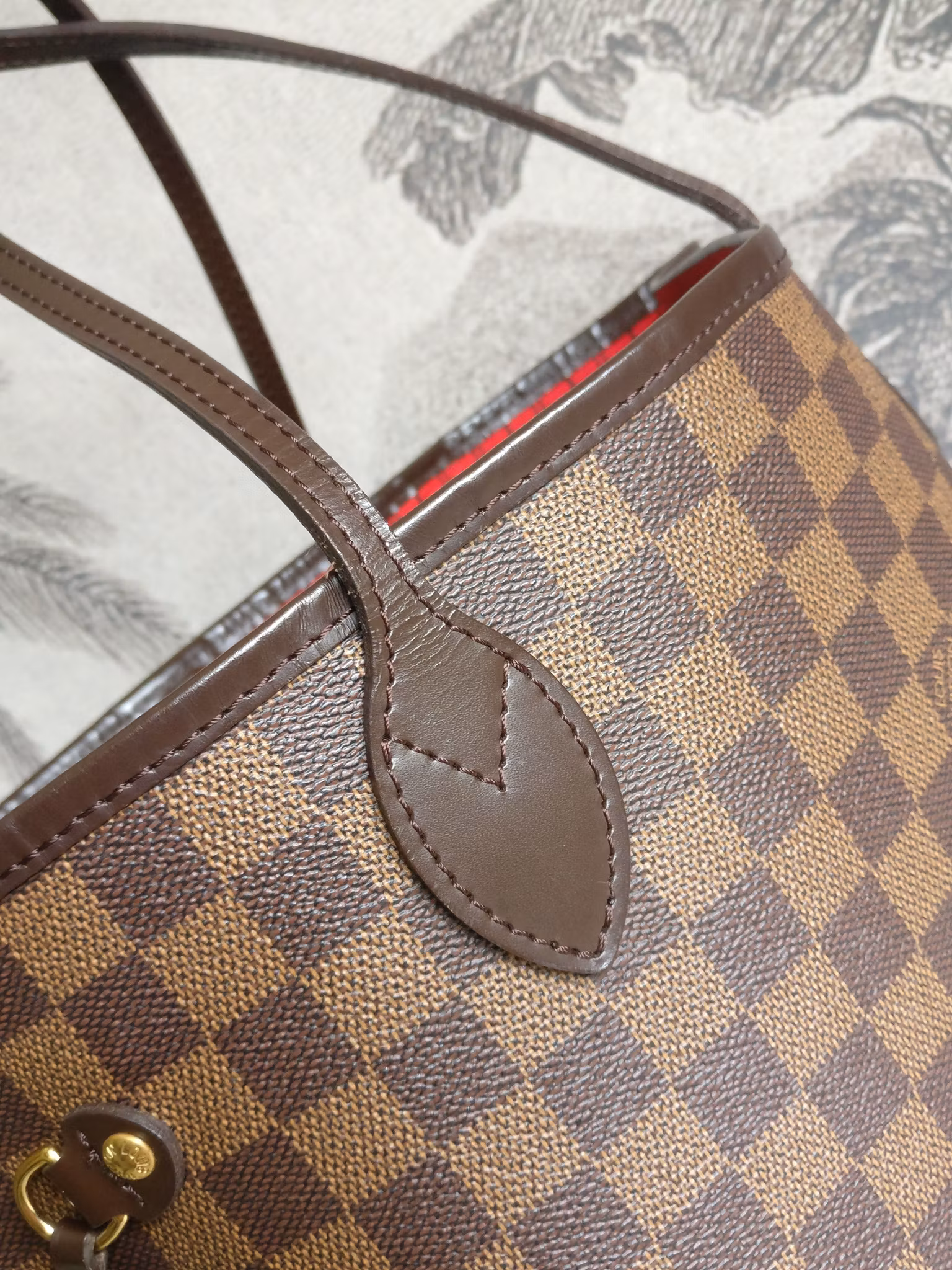 Louis Vuitton Neverfull MM damier ebene