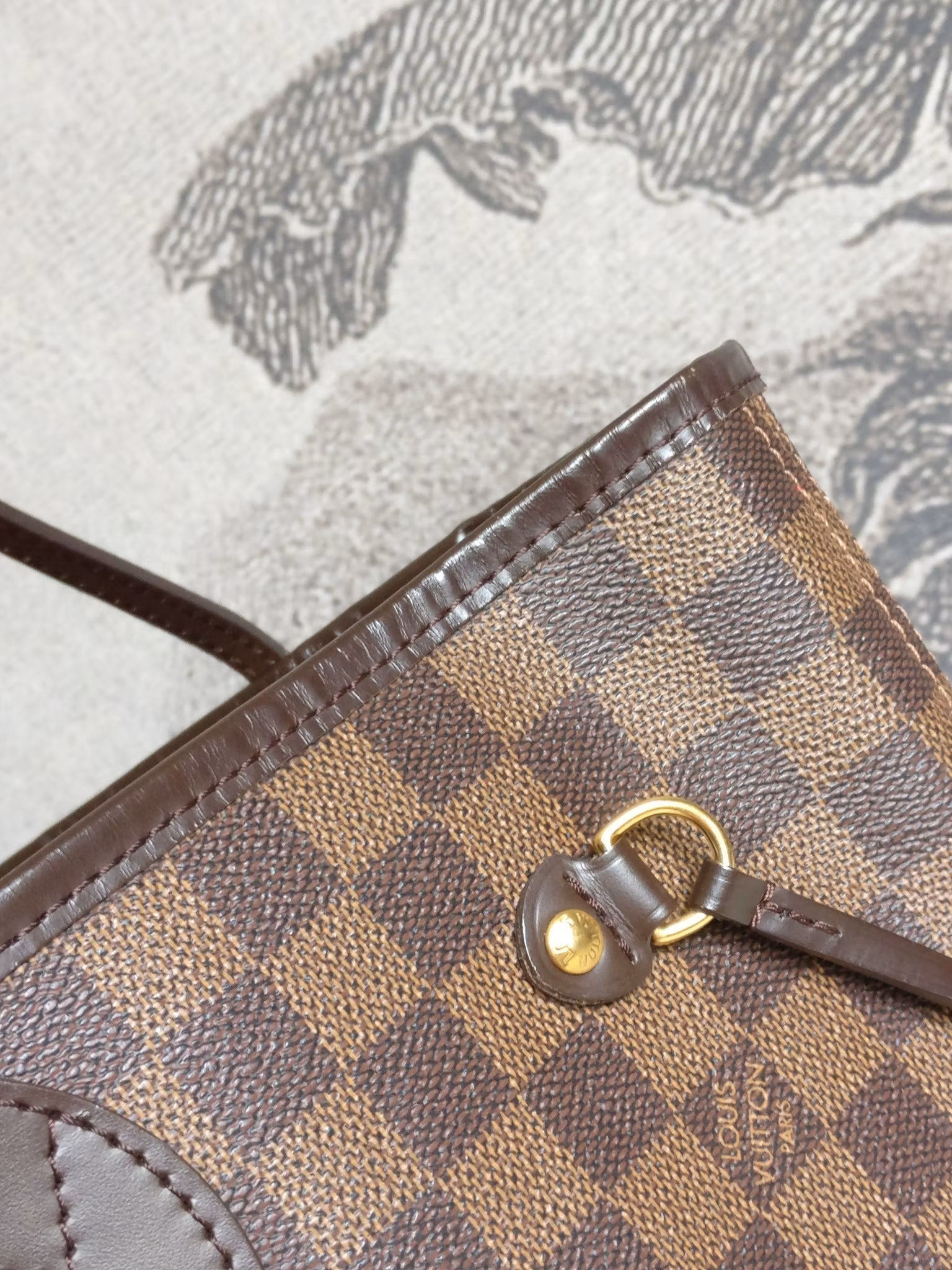 Louis Vuitton Neverfull MM damier ebene