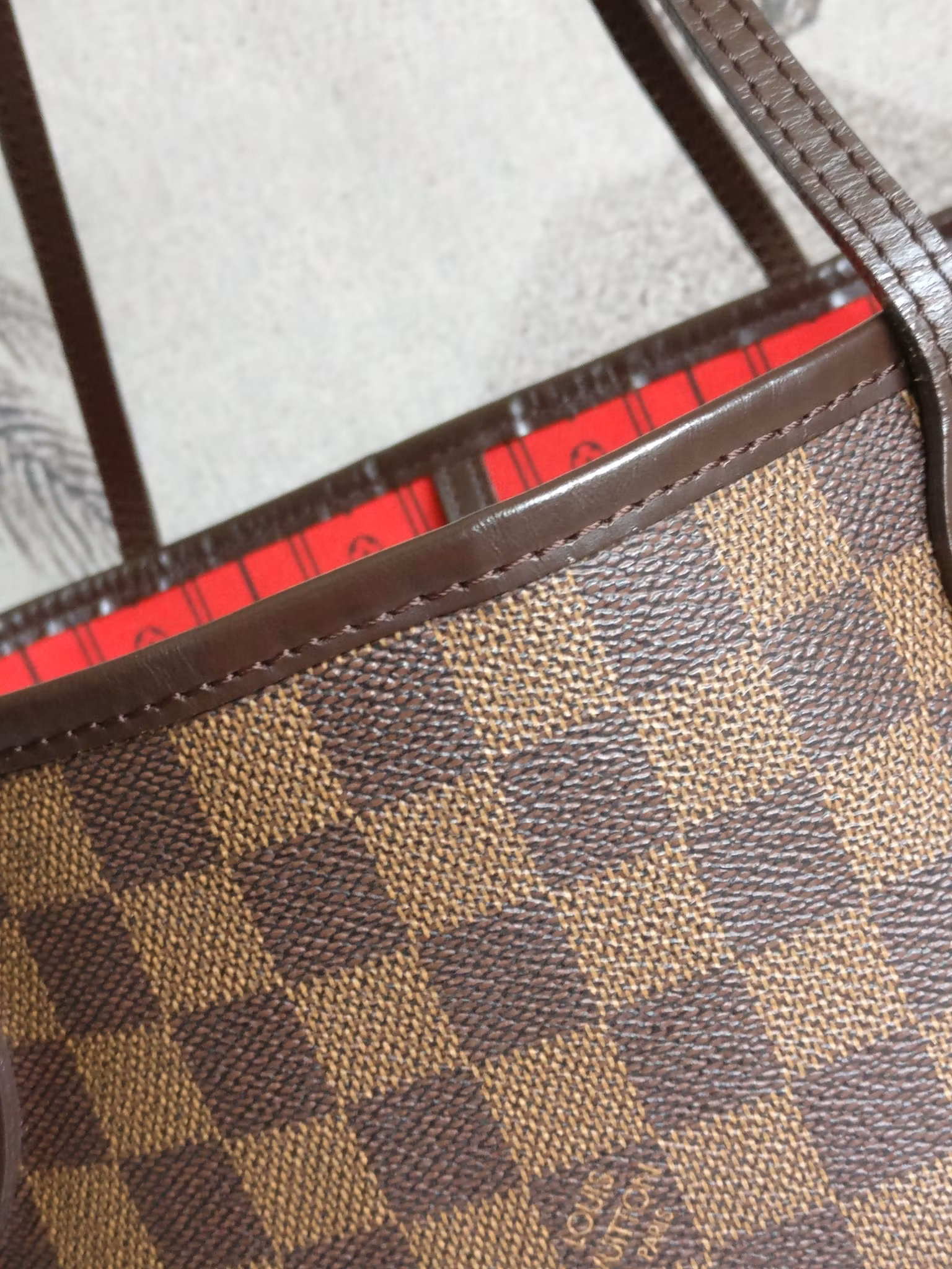 Louis Vuitton Neverfull MM damier ebene