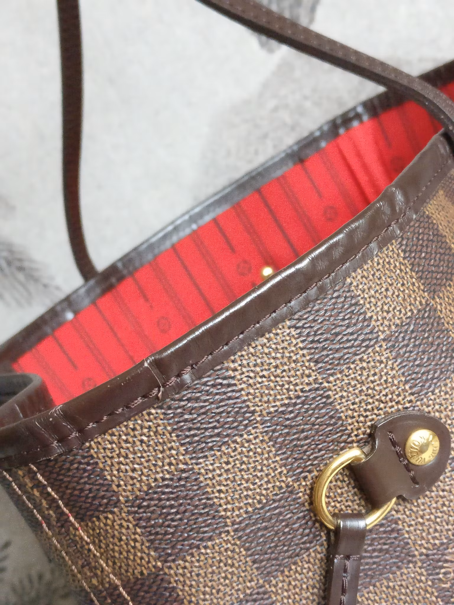 Louis Vuitton Neverfull MM damier ebene