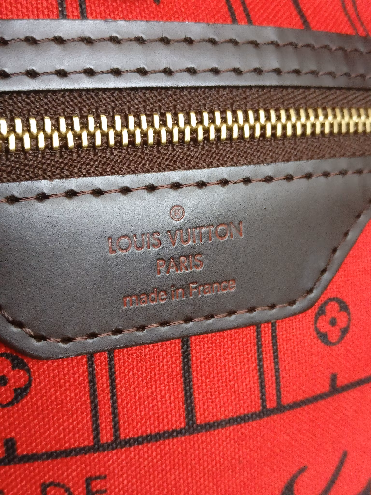 Louis Vuitton Neverfull MM damier ebene