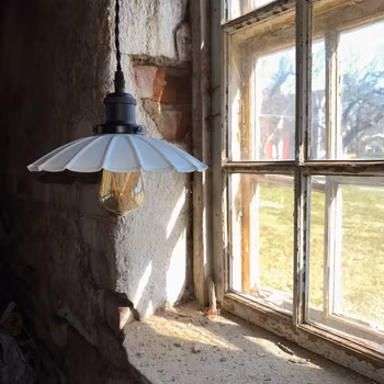 Taklampa Skogsstjärna Vit 40cm