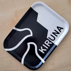 Bricka Kiruna 27x20 cm