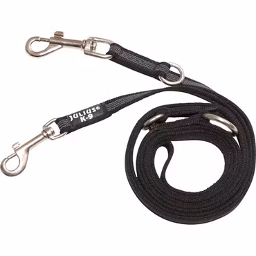 Julius-K9 Super Grip Koppel 2,2 m - Black