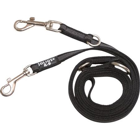 Julius-K9 Super Grip Koppel 2,2 m - Black