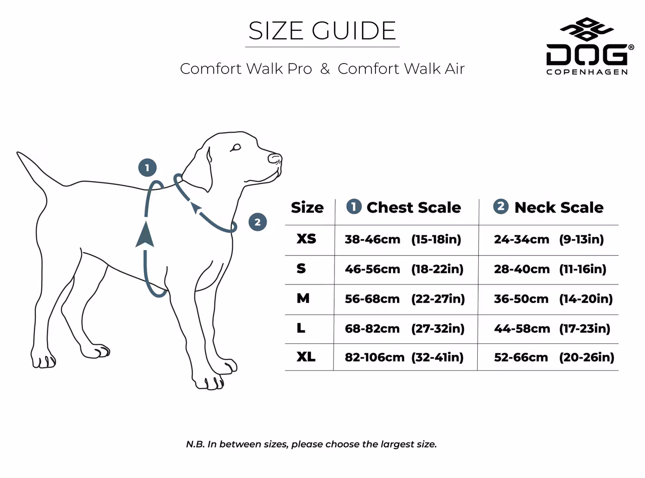 DOG Copenhagen, Comfort Walk Air Sele - Wild Rose