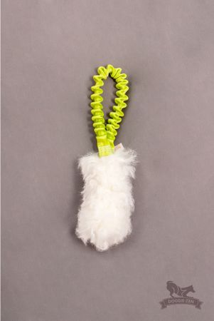 Elastisk fickkampis - fårskinn/päls