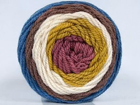 Cake yarn ull