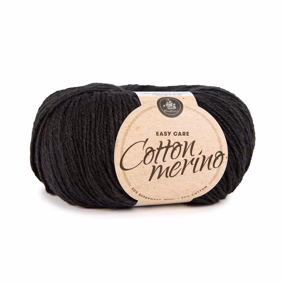 Cotton merino  50gr solid