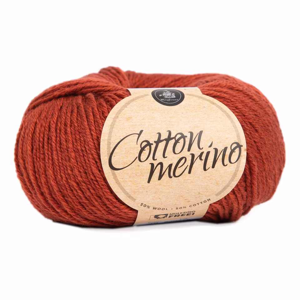 Cotton merino  50gr solid