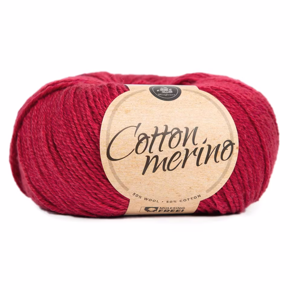 Cotton merino  50gr solid