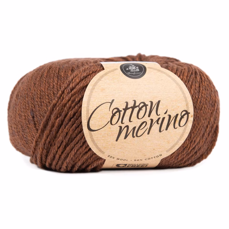 Cotton merino  50gr solid