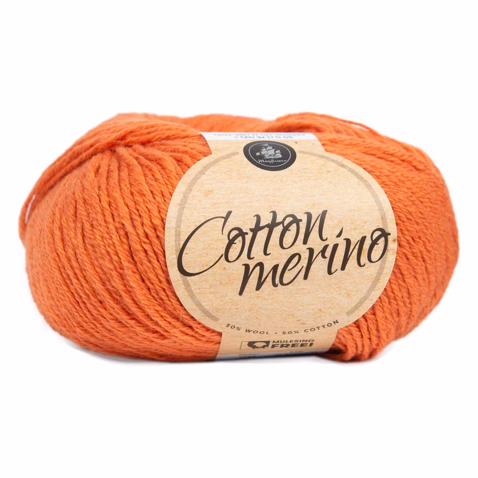 Cotton merino  50gr solid
