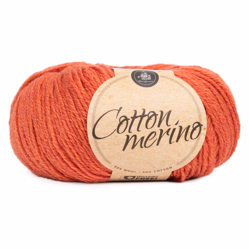Cotton merino  50gr solid
