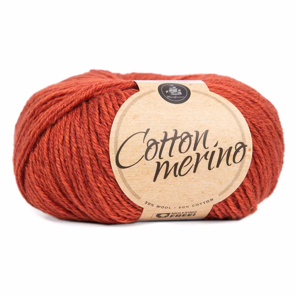 Cotton merino  50gr solid