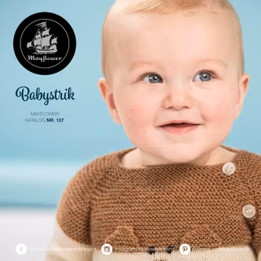 Mönster från Mayflower garn.