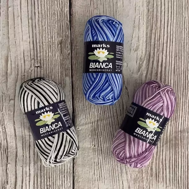 Bianca Ombre'  8/4 bomullsgarn