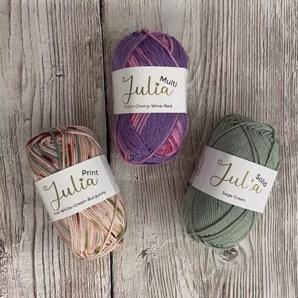 Julia bommuls garn 100gr