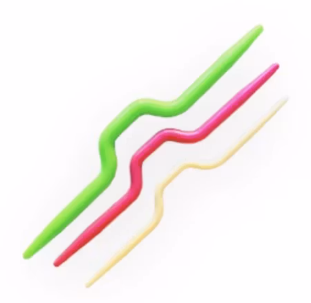 flätstickor  3 pack