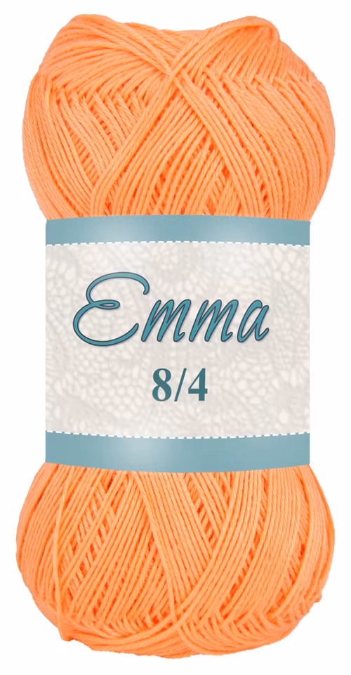 Bomullsgarn Emma soft från falk garn  8/4