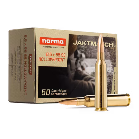 UTGÅTT HOS NORMA Norma Jaktmatch 6,5x55 Hålspets UTGÅTT HOS NORMA