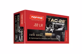 Norma TAC 22LR Subsonic