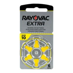 Hörapparatsbatterier Rayovac 10