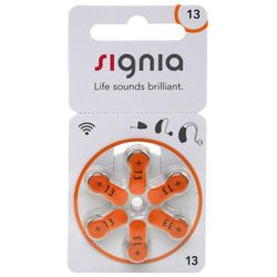 Hörapparatsbatterier Signia 13