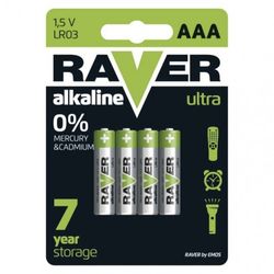 AAA /LR03 batterier RAVER 4 st