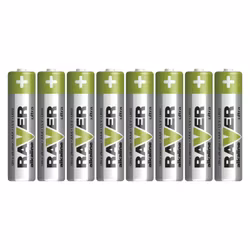 AAA /LR03 batterier RAVER 8 st