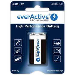 9V batteri /6LR61 everActive Pro Alkaline