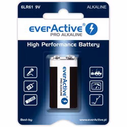 9V batteri /6LR61 everActive Pro Alkaline