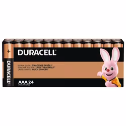 AAA /LR03 batterier 24 x Duracell Basic