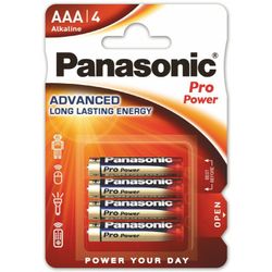 AAA /LR03 batterier Panasonic Alkaline PRO Power x 4